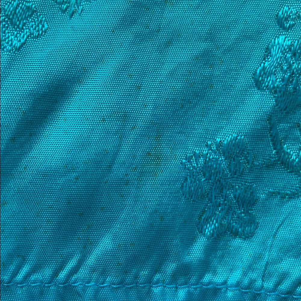 🐉 Vintage Asian Hand Embroidered Jacquard Kimono Robe S - Picture 8 of 10